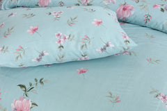 Serene Blossom cotton bedsheet