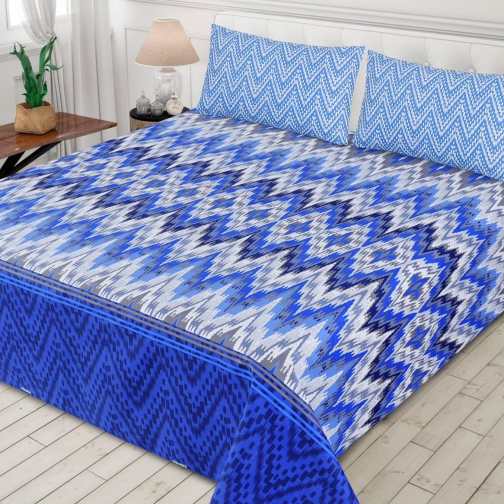 Colorful Serenity cotton bedsheet