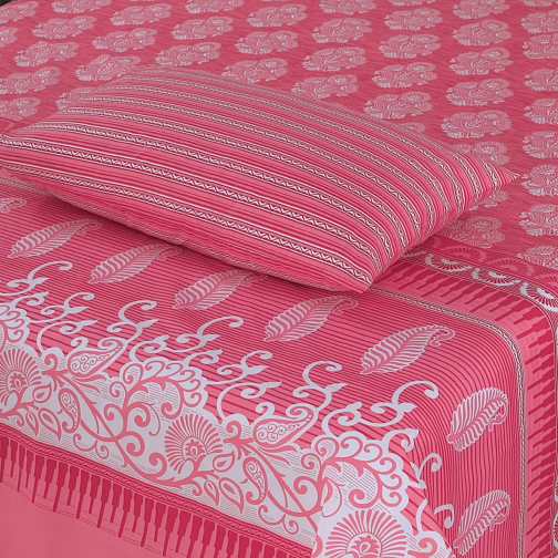 Elegant Dreamscape cotton bedsheet