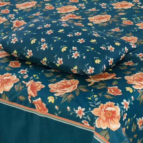 Tranquil Dreams cotton bedsheet