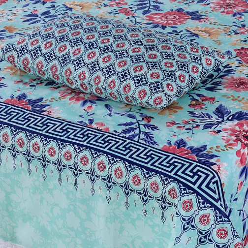 Blissful Retreat cotton bedsheet