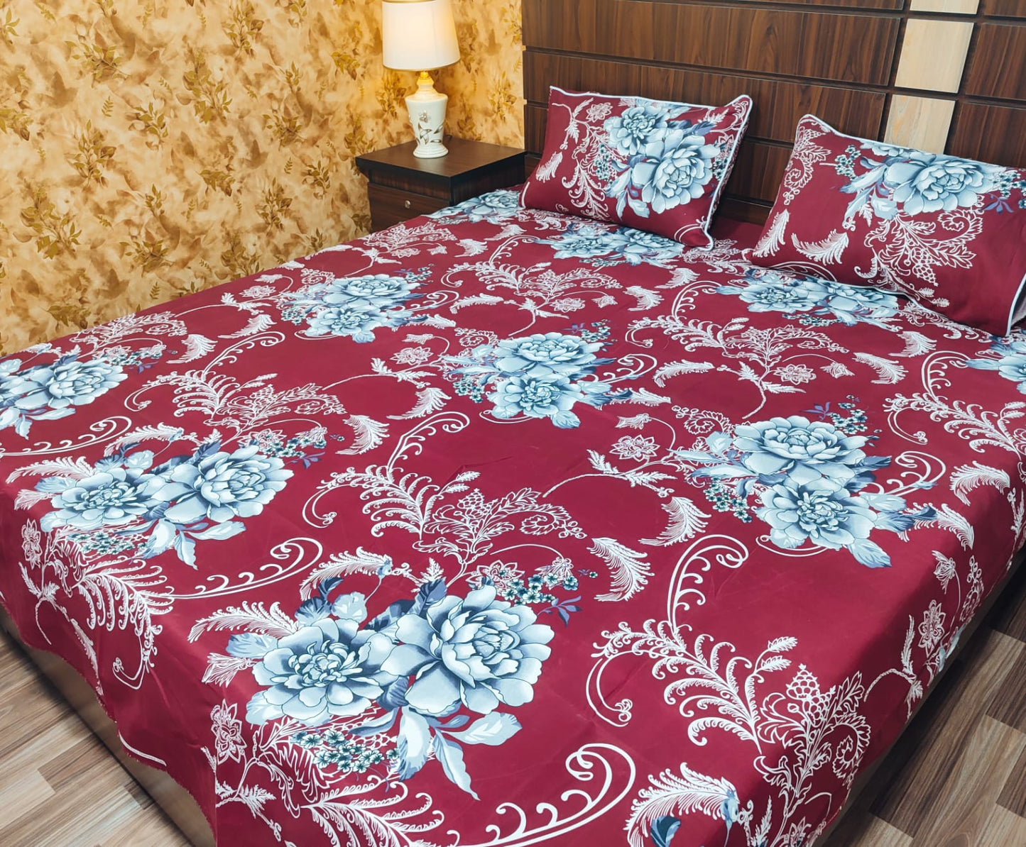 Oxalic Red - Bed Sheet Set