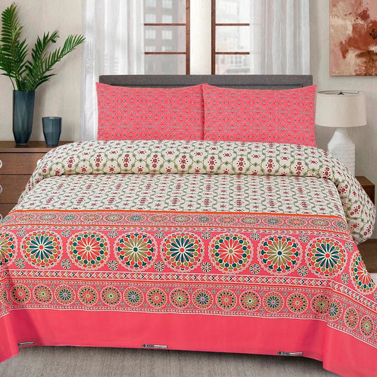 Radiant Rest Cotton Bedsheet