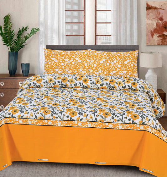 Comfy Crystal Cotton Bedsheet