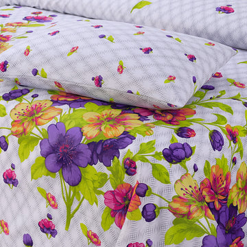 Soft Snowed Cotton Bedsheet