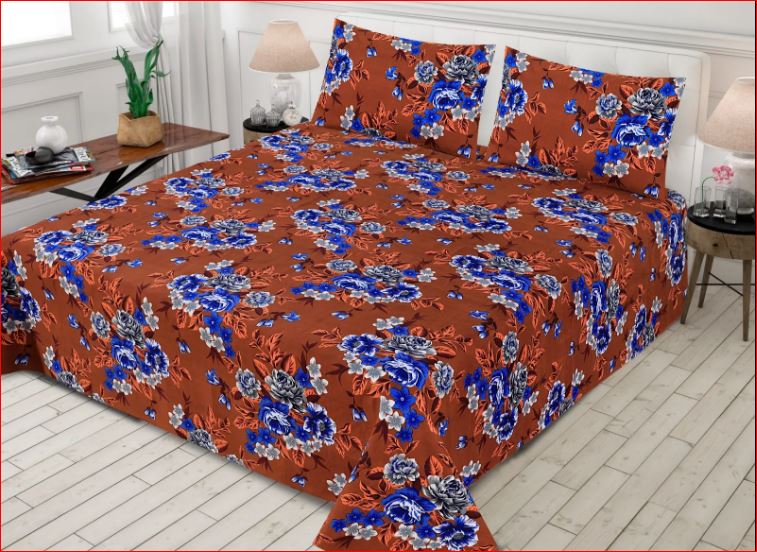 Floral Retreat cotton stain bedsheet