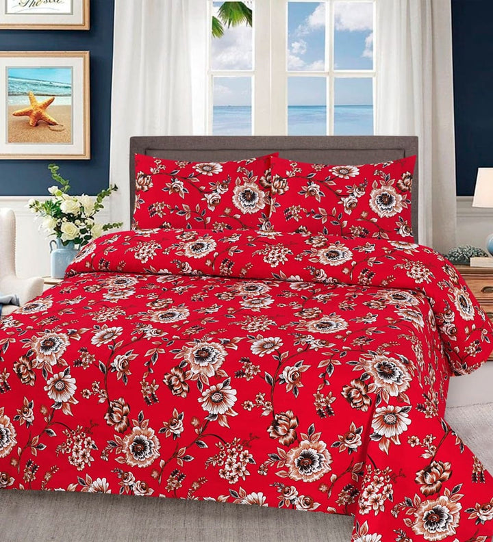 Rosy Romy Cotton Stain Bedsheet